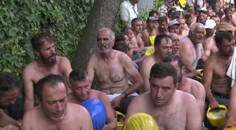 Eti Gümüş Madencileri Ankara'da Hak Mücadelesini Sürdürüyor