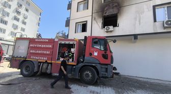 Nusaybin'de Yangın: 1'i Bebek 3 Kişi Dumandan Etkilendi