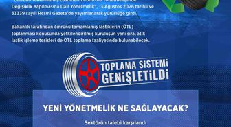 Ömrünü Tamamlamış Lastiklerin Toplanmasında Yeni Dönem