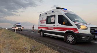 Siverek'te takla atan otomobilde 4 yaralı