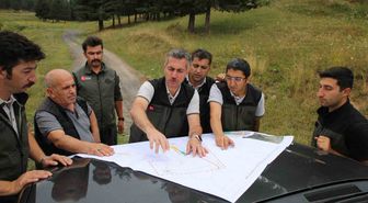 Erzurum Orman Bölge Müdürü Karakurt, Sarıkamış'ta Ormancılık Faaliyetlerini İnceledi