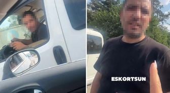 Trafikte tartıştığı kadına 'Sen eskortsun' deyince olanlar oldu
