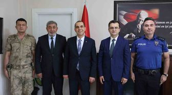 Iğdır Valisi Taşolar'dan Kaymakam Kayaş'a Hayırlı Olsun Ziyareti
