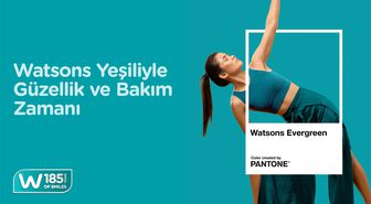 Watsons, Pantone İş Birliğiyle Duyurduğu “Watsons Evergreen” ile 185 Yıllık Bakım Mirasını ve İyi Yaşam Anlayışını Kutluyor!