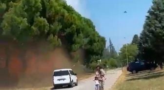 Yalova'da F-16 kazasının yeni görüntüsü