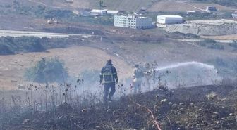 Yayladağı'nda Arazi Yangını Kontrol Altına Alındı