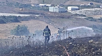 Yayladağı'nda Arazi Yangını Kontrol Altına Alındı