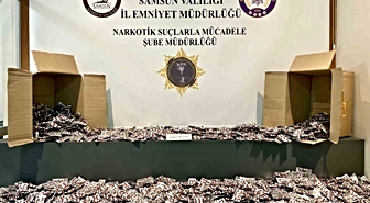 Atakum'da Rekor Uyuşturucu Operasyonu: 46 Bin Hap Ele Geçirildi