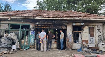 Tokat Artova'da Lastik Tamircisinde Yangın: Hasar Oluştu