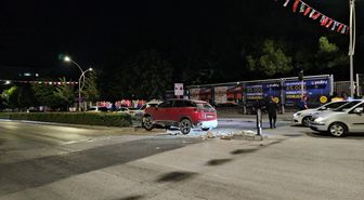 Çorum'da Motosiklet ile Cip Çarpıştı: 1 Yaralı