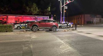 Çorum'da Motosiklet ile Otomobil Çarpıştı: 1 Yaralı
