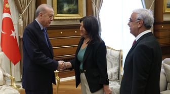 DEM Parti İmralı Heyeti, Cumhurbaşkanı Erdoğan ile Beştepe'de Görüştü