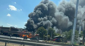 Kulu'da dinlenme tesisi yangını: Restoran kullanılamaz hale geldi