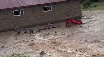 Erzurum'da Sağanak Sonrası Sel: Dumankaya Mahallesi Sular Altında