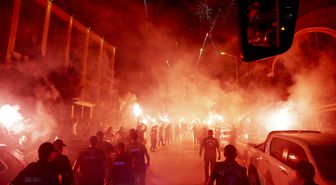 Fenerbahçe kafilesi, Ankara'da coşkuyla karşılandı