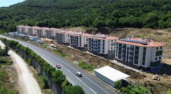 Gölyaka'da 140 TOKİ Konutunda Çalışmalar Hızla İlerliyor