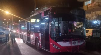 İzmir'de otobüste yangın paniği