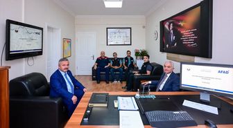 Kırklareli Valisi AFAD'ı ziyaret etti