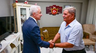 Vali Turan'dan Kıbrıs Gazisi'ne Ziyaret