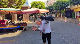 Alanya'da Balıkçı 20 Kiloluk Kuzu Balığı Yakaladı