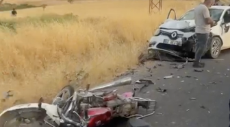 Mazıdağı'nda Motosiklet ile Otomobil Çarpıştı: 2 Ölü