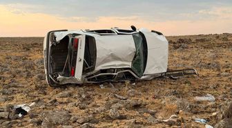 Siverek'te şarampole devrilen otomobilde yaralı hayatını kaybetti