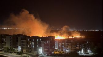 Çorlu'da Tarla Yangını: 200 Dönüm Anız Küle Döndü