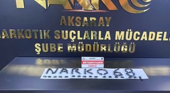 Aksaray'da Mideye Gizlenmiş Metamfetamin Ele Geçirildi