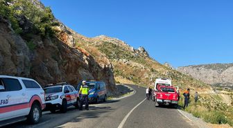 Alanya'da motosiklet uçuruma yuvarlandı: 1 ölü, 1 yaralı