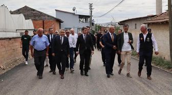 Amasya Valisi Bakan Merzifon'da Vatandaşlarla Buluştu