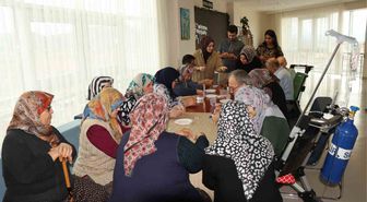 Beyşehir'de palyatif hastalardan çocuk servisine anlamlı hediye