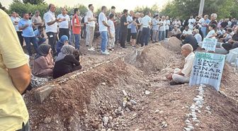 Diyarbakır’da yürek yakan manzara: 5 kardeş ve 2 yeğen yan yana toprağa verildi