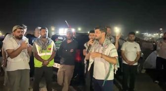 Filistin Konvoyu Irak Sınırında 4 Gündür Bekletiliyor