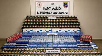 Dörtyol'da kaçak sigara operasyonu
