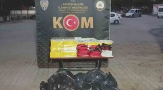 Kayseri'de Kaçak Sigara ve Nargile Tütünü Operasyonu: 1 Gözaltı