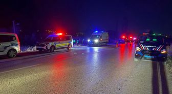 Kırıkkale'de feci kaza: 1 ölü, 2 yaralı