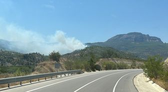 Mut'taki Orman Yangını Kontrol Altında