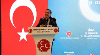 MHP Sivas İl Başkanlığı Kongresi'nde Hakan Uygun Güven Tazeledi