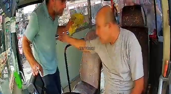 Trafik Tartışması Otobüste Arbede Yarattı