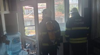 Hatay'da Ev Yangını Kontrol Altına Alındı