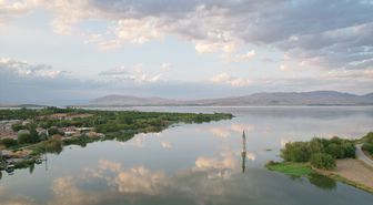 Karakaya Barajı'nda Yalnız Minare Su Altında