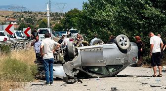Tosya'da Otomobil Takla Attı: Aynı Aileden 6 Yaralı