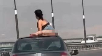 Açılır tavandan yolculuk: 2 gözaltı, 4 bin 500 TL ceza