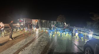Kula'da Zincirleme Trafik Kazası: 7 Yaralı