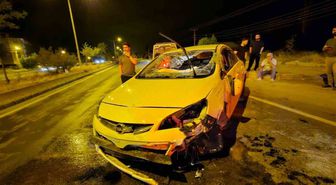 Muş-Bitlis Karayolunda Takla Atan Otomobilde 1 Yaralı