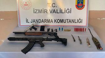 Ödemiş'te Ruhsatsız Silah Operasyonu: 1 Gözaltı