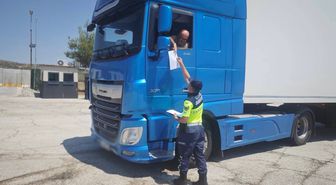 Gaziantep'te Otoyol Jandarmasından Trafik ve Yangın Bilgilendirmesi