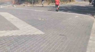 Yayla Sahili'nde Trafo Patlaması Yangını Panik Yarattı