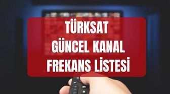Türksat güncel kanal frekansları listesi (TÜRKSAT 4A) TRT1, Kanal D, ATV, Star TV, TV8 ve NOW TV güncel uydu frekans ayarları nasıl yapılır?