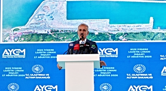 İyidere Lojistik Merkezi'nde Beton Döküm Töreni